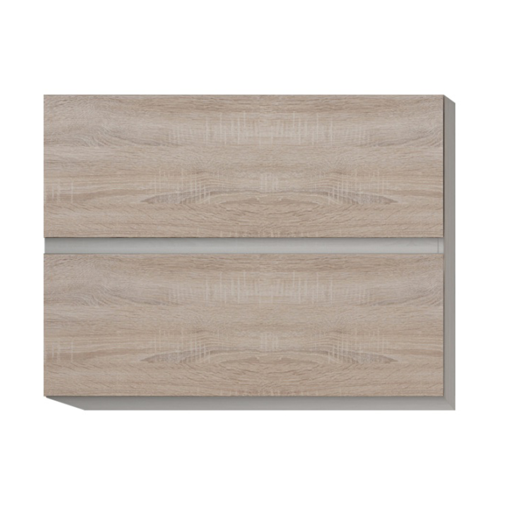 Dulap superior cu 2 usi orizontale LINE G80 U, stejar sonoma