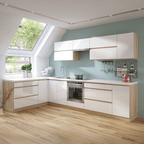 Dulap bucatarie LINE, alb lucios