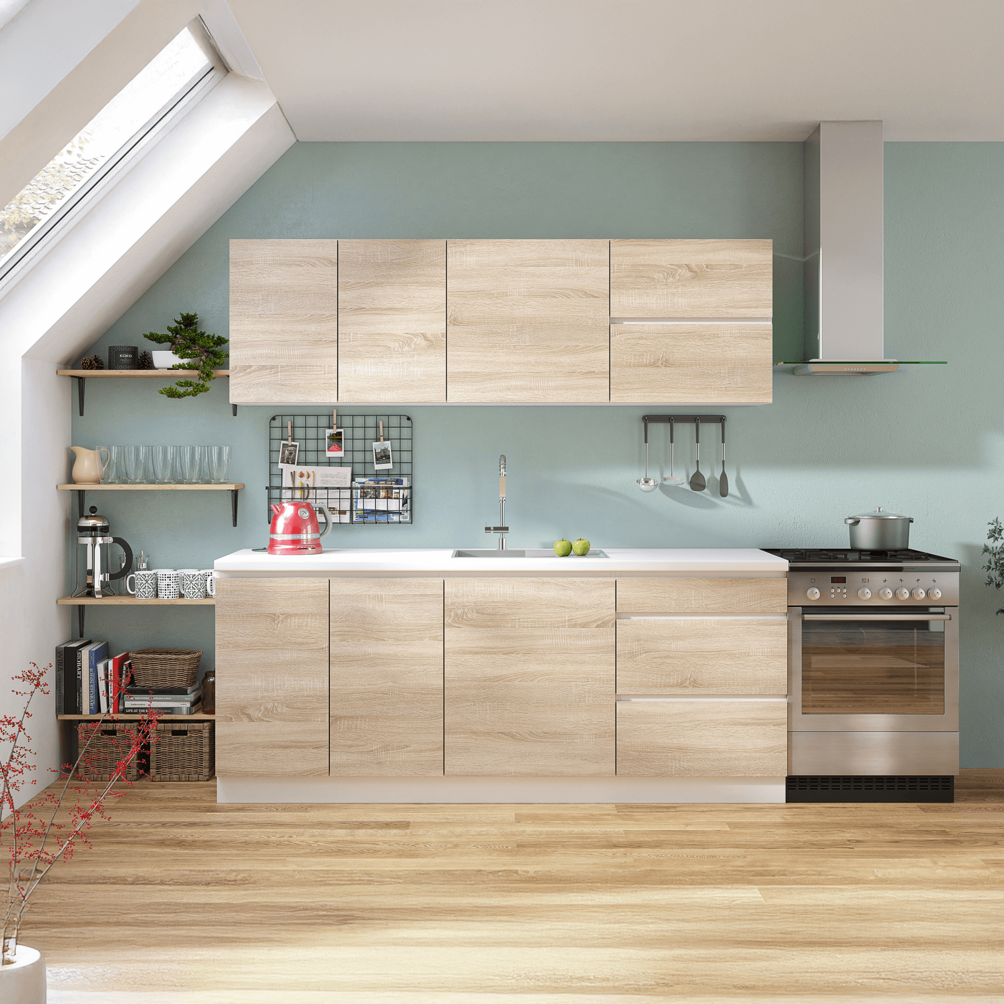 Dulap bucatarie modular LINE, vedere 4