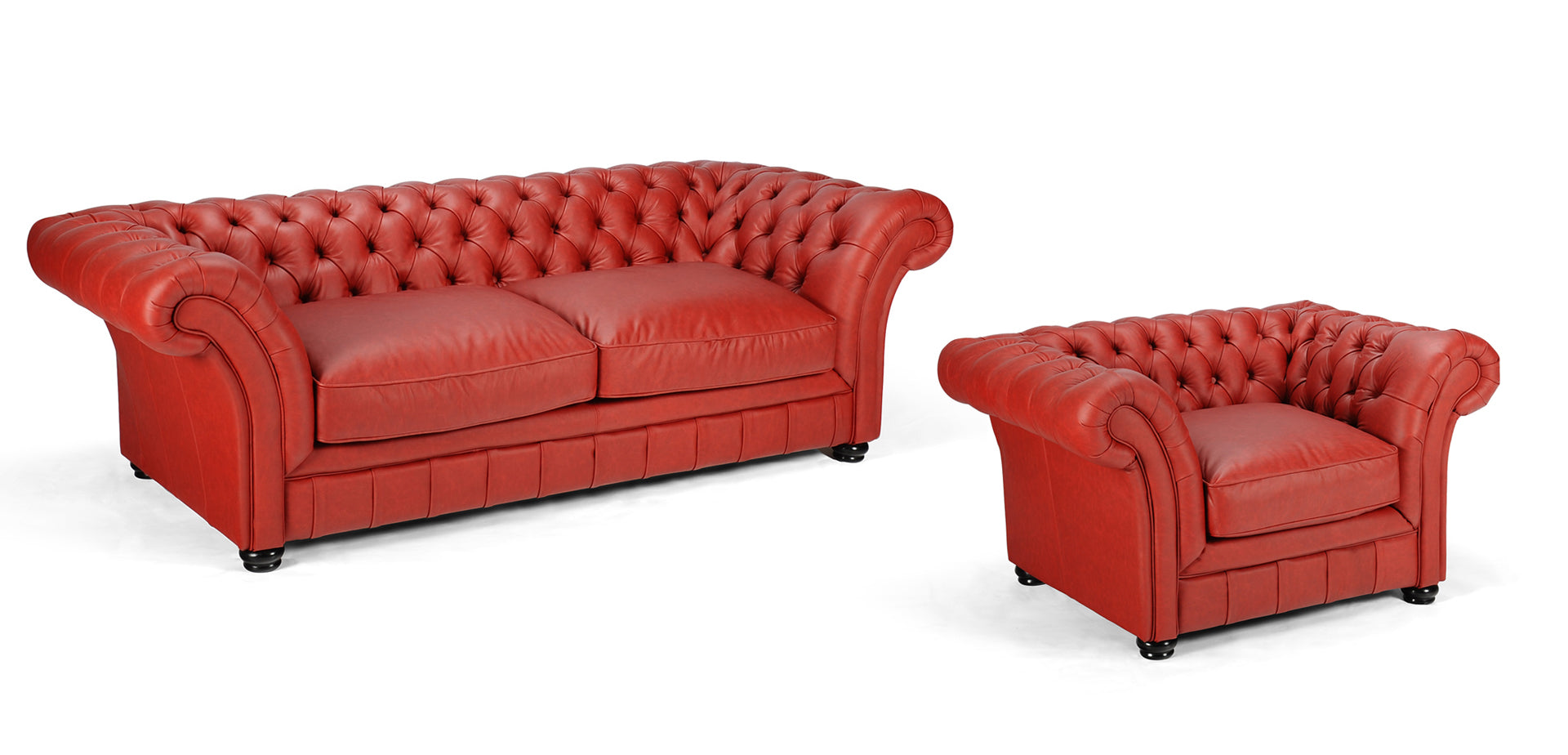 Canapea extensibila London Chesterfield, vedere 4