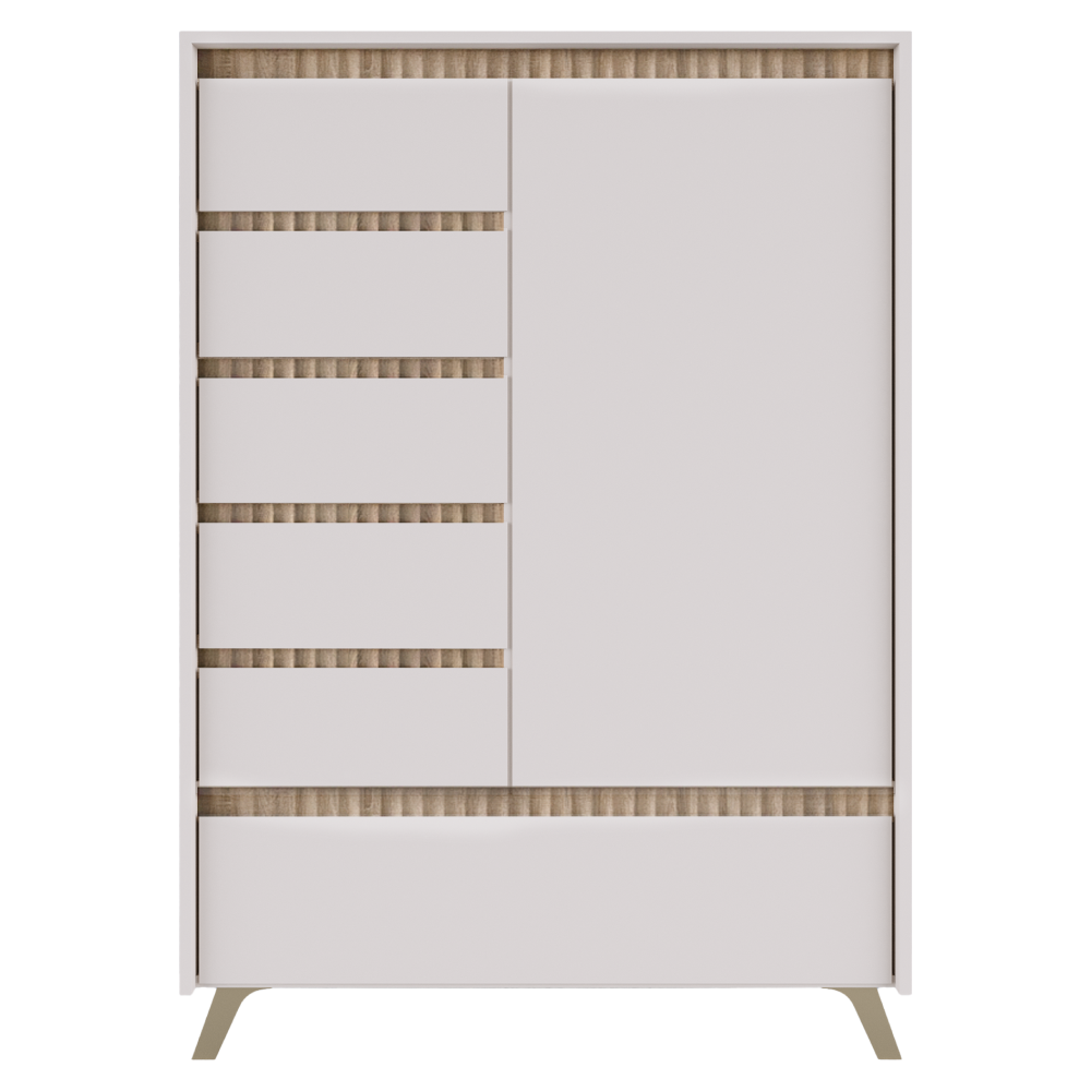 Comoda LONGY REG1D5S1K, casmir/stejar sonoma