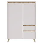 Comoda LONGY REG2D1S1K, casmir/stejar sonoma