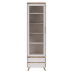 Vitrina LONGY REG1W2S, casmir/stejar sonoma