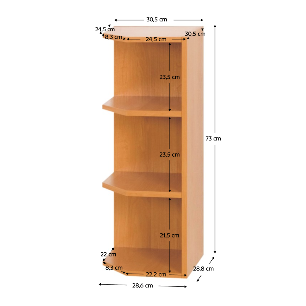 Dulap bucatarie modular LORA NEW KLASIK W30N, vedere 5