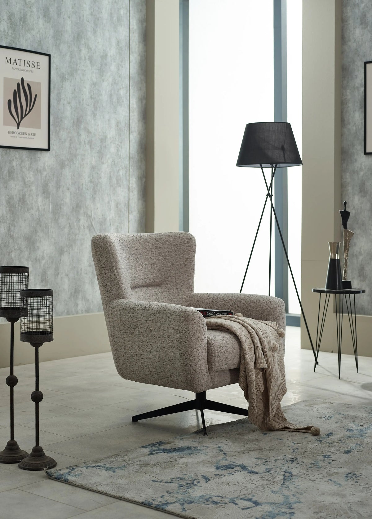 Fotoliu modern Lorenzo – Maxinova (imaginea 2)