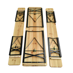 Set gradina LORIS, natural / negru