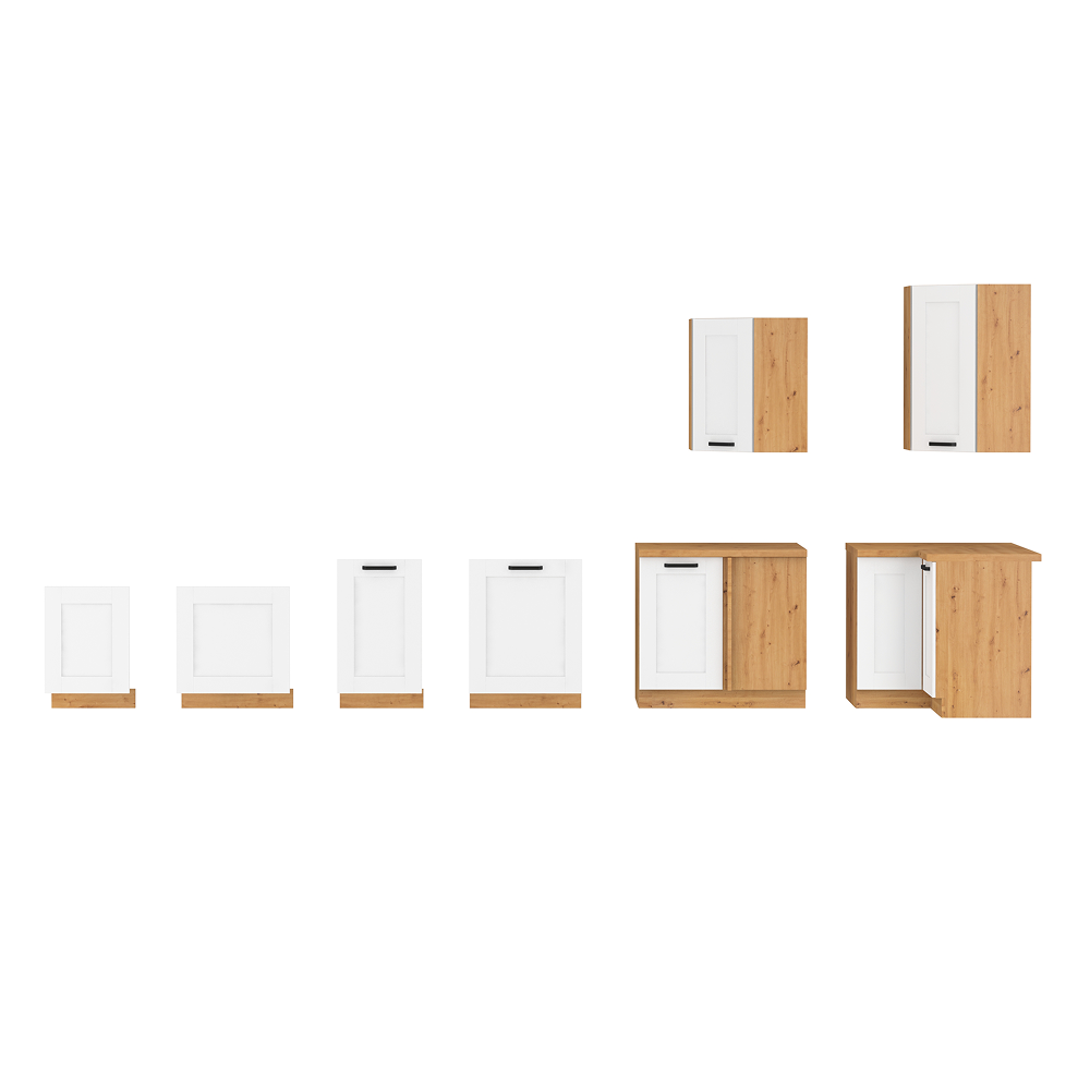 Dulap bucatarie LULA, stejar artisan