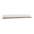 Raft LYNATET TYP 60, alb stralucitor HG/stejar sonoma inchis