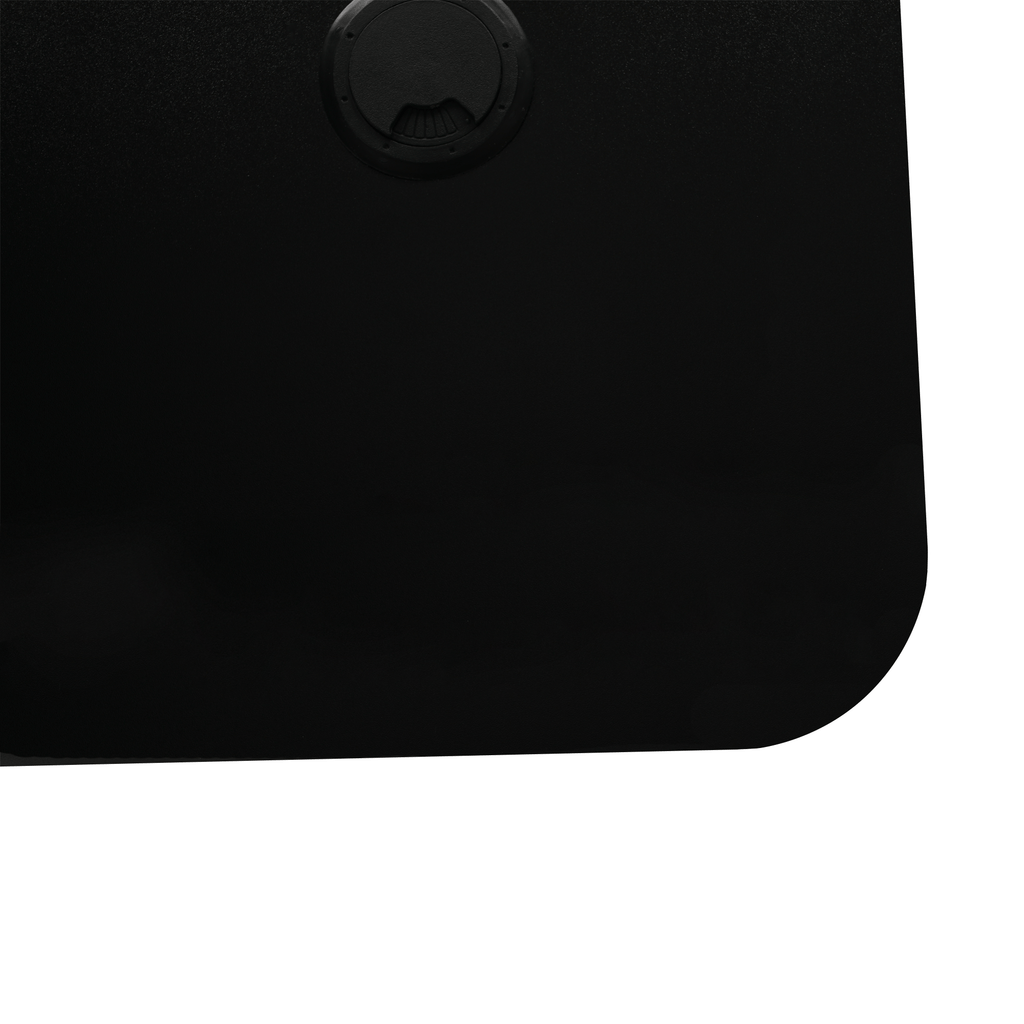 Birou gaming MACKENZIE, negru