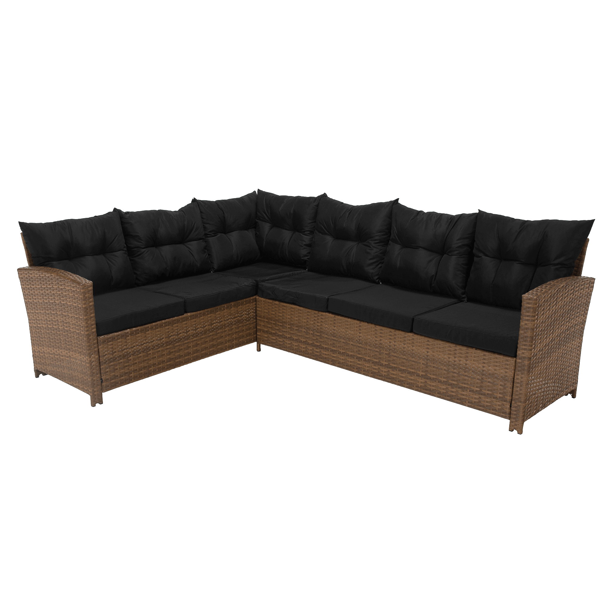 Set gradina MADUL, maro deschis / negru