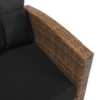 Set gradina MADUL, maro deschis / negru