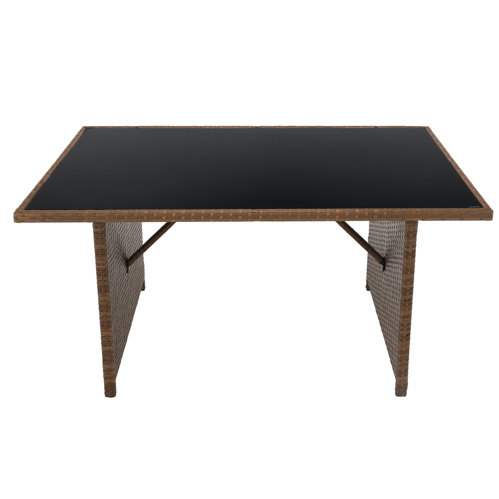 Set gradina MADUL, maro deschis / negru