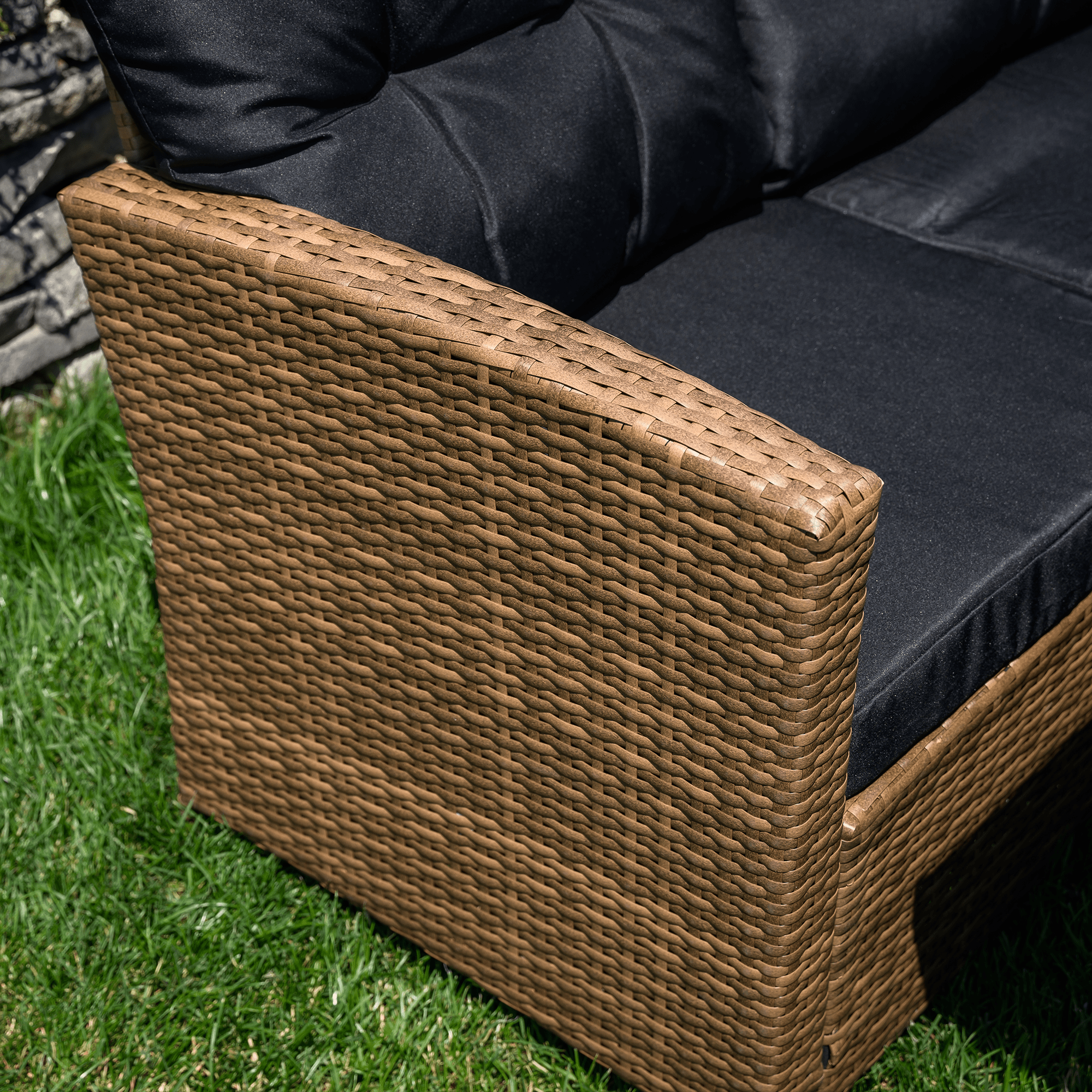 Set gradina MADUL, maro deschis / negru