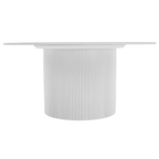 Masuta de cafea MAHIR, marmura alb