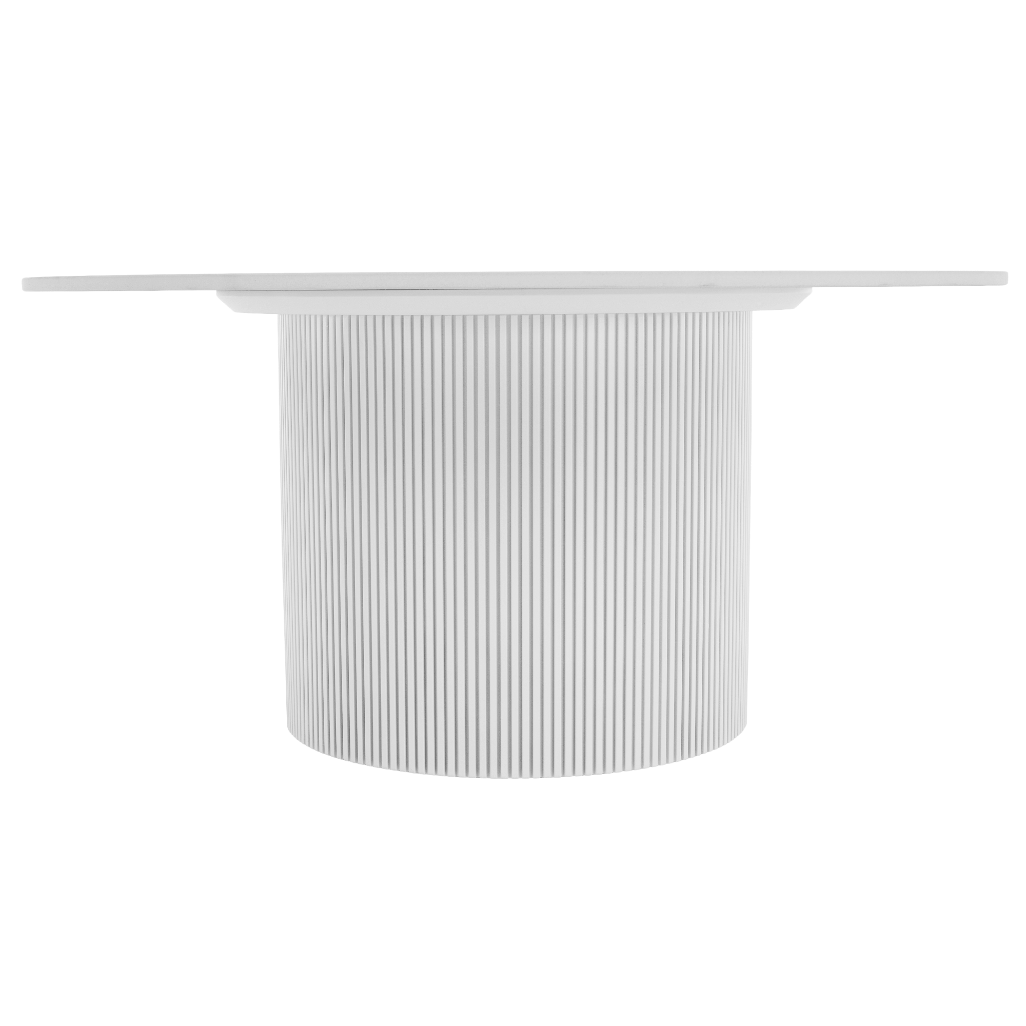 Masuta de cafea MAHIR, marmura alb