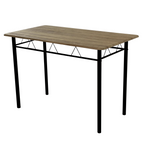 Set dining MAKO, stejar sonoma / negru