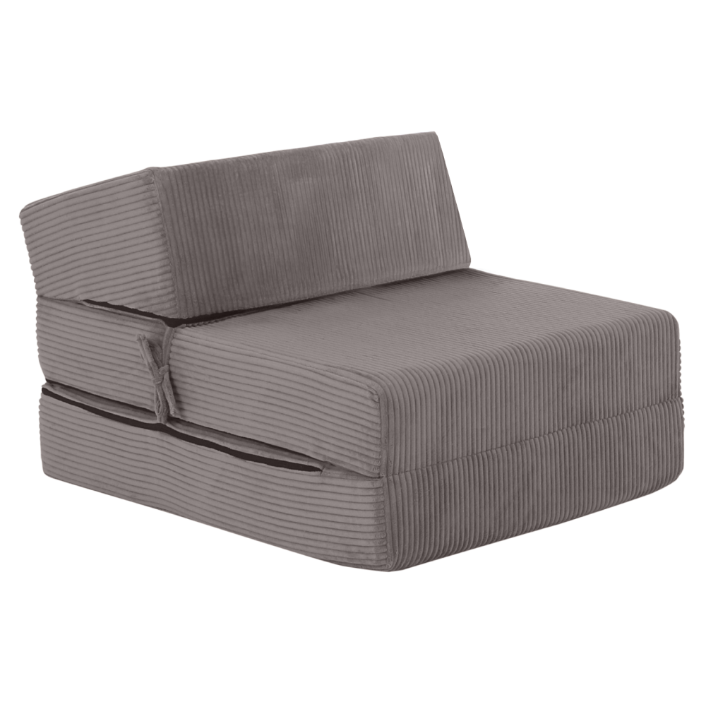 Saltea pliabila/fotoliu extensibil MALEN, 2in1, gri