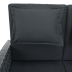Set gradina MALORY, gri / natural