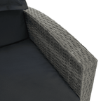 Set gradina MALORY, gri / natural