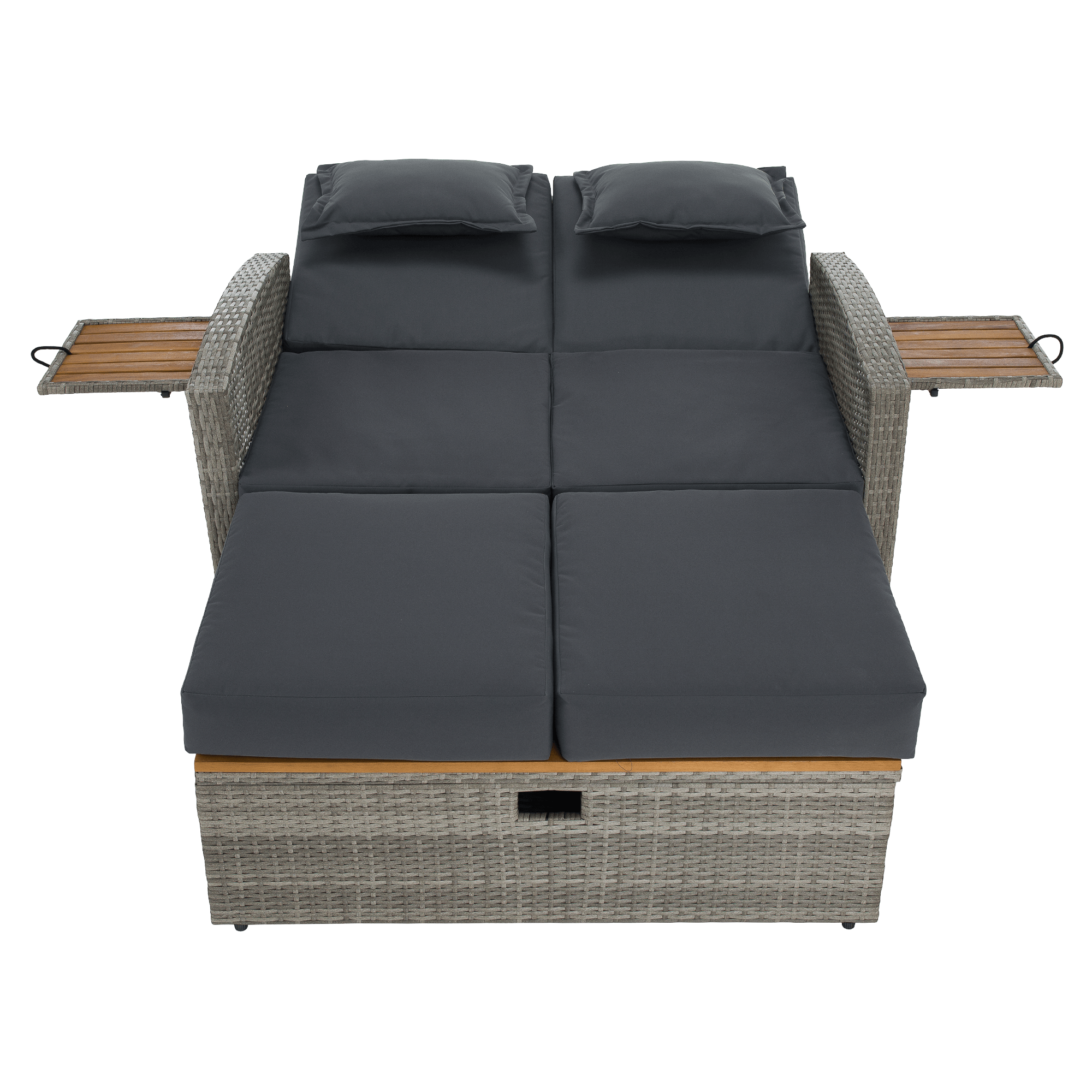 Set gradina MALORY, gri / natural