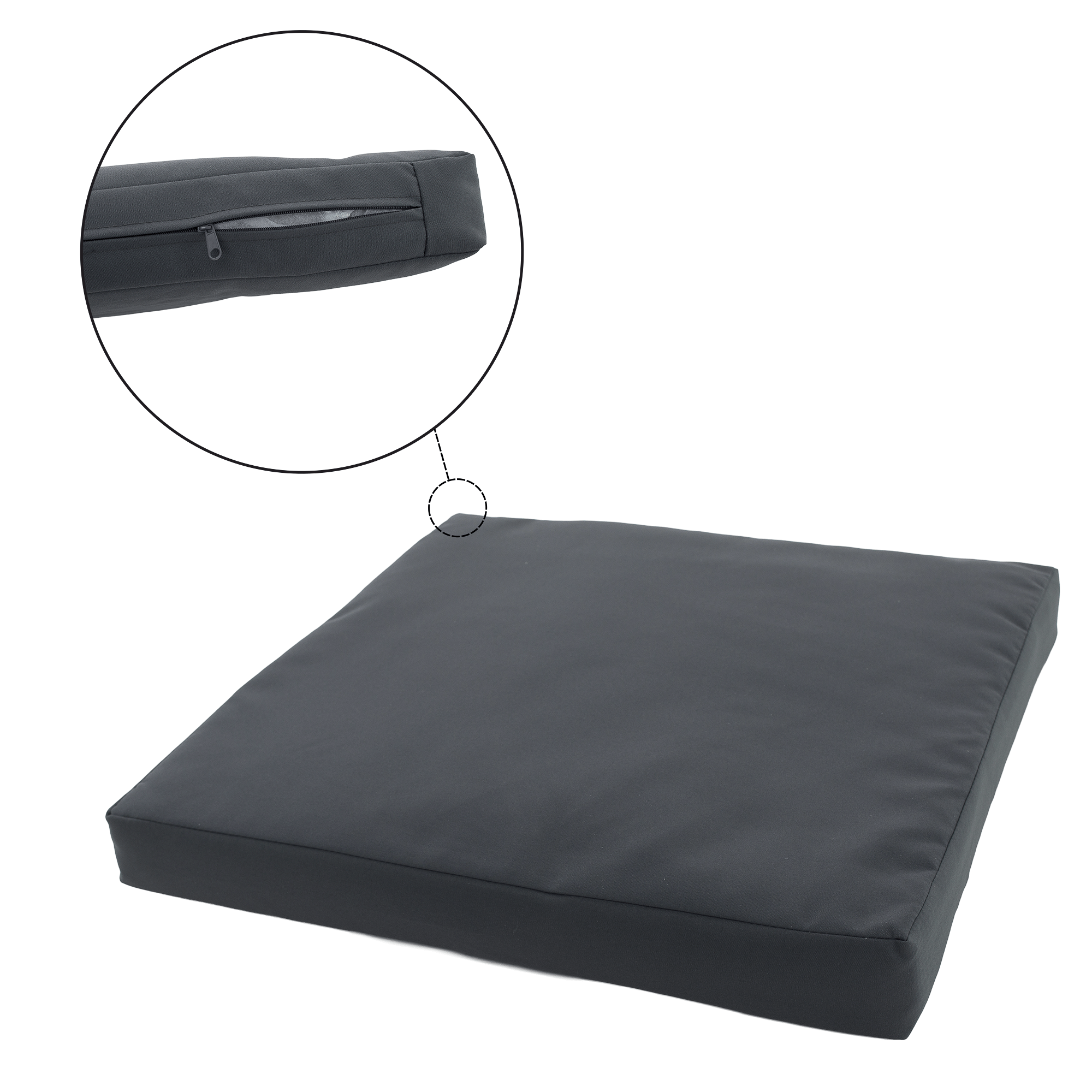 Set gradina MALORY, gri / natural
