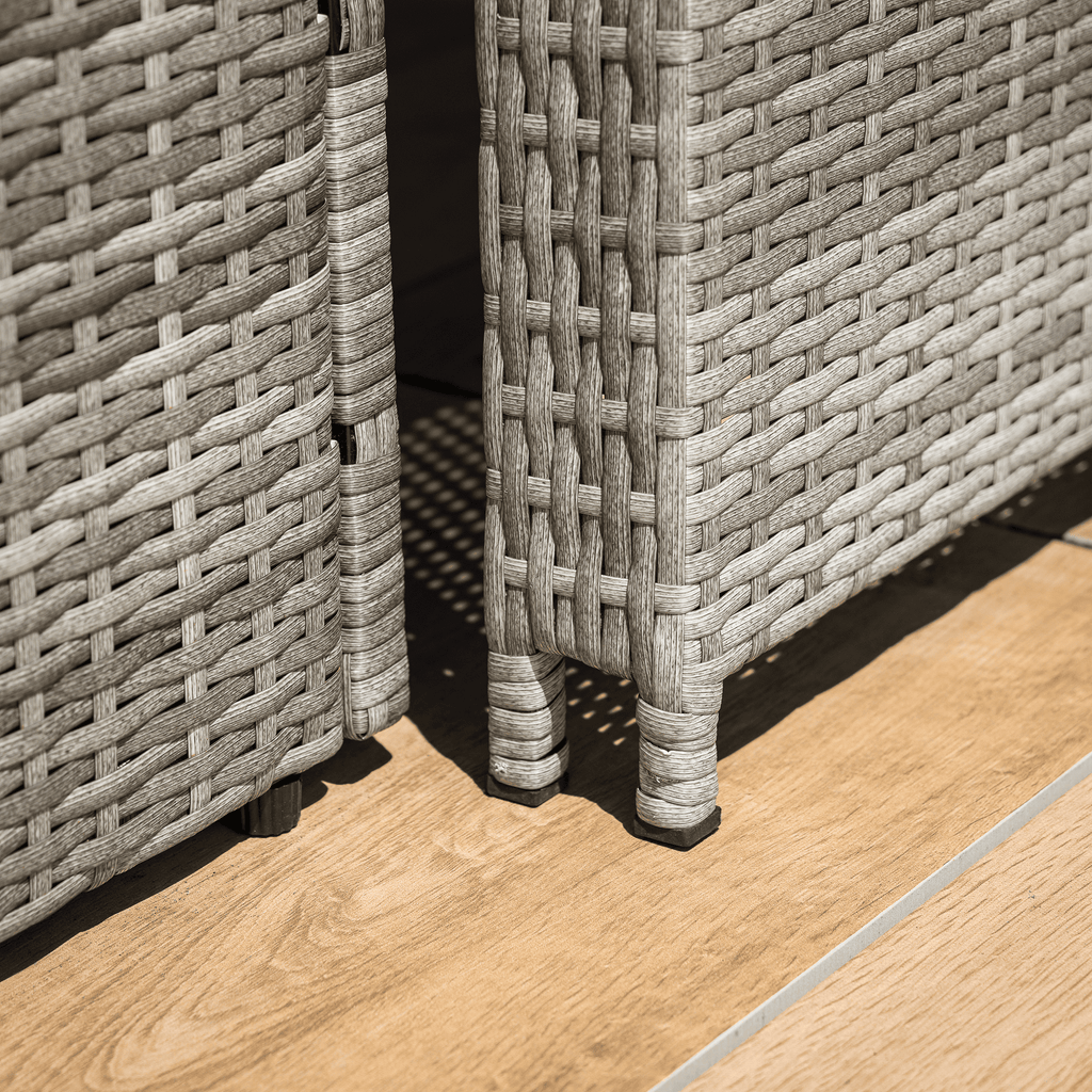Set gradina MALORY, gri / natural