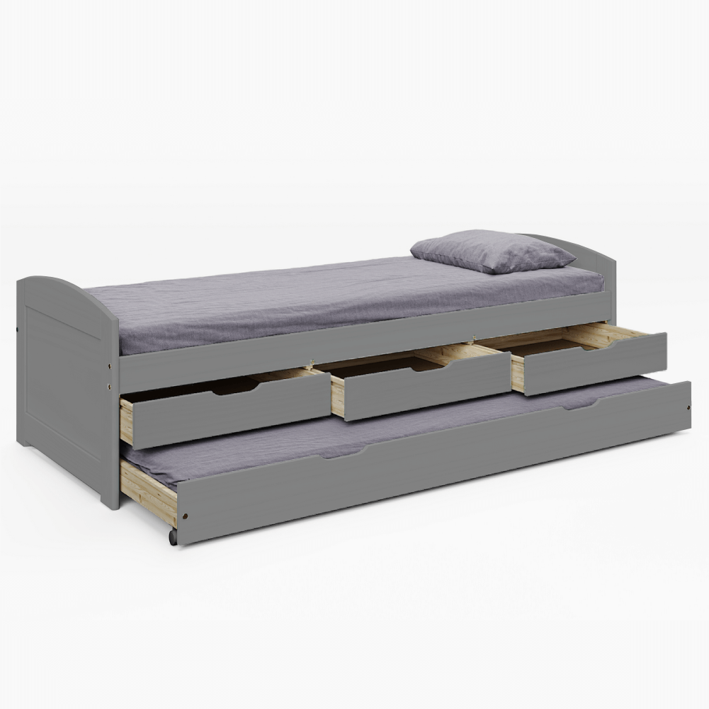 Pat cu pat suplimentar, extensibil, MARINELLA NEW