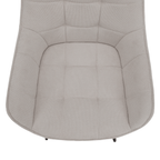 Scaunul de design, bej/negru, MARKEN