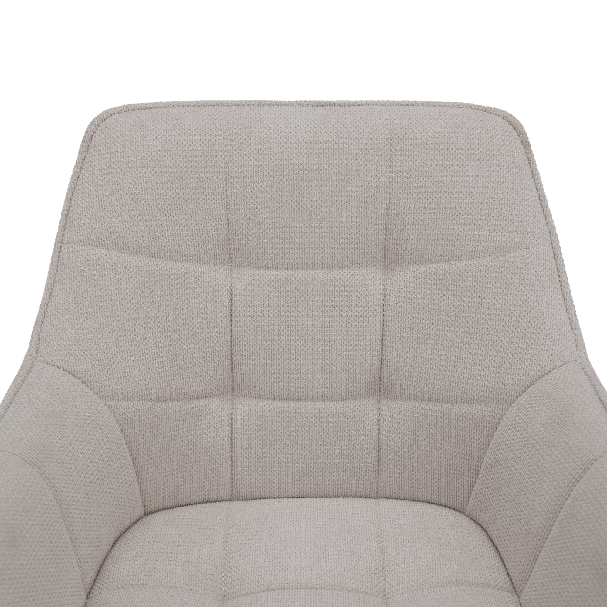 Scaunul de design, bej/negru, MARKEN