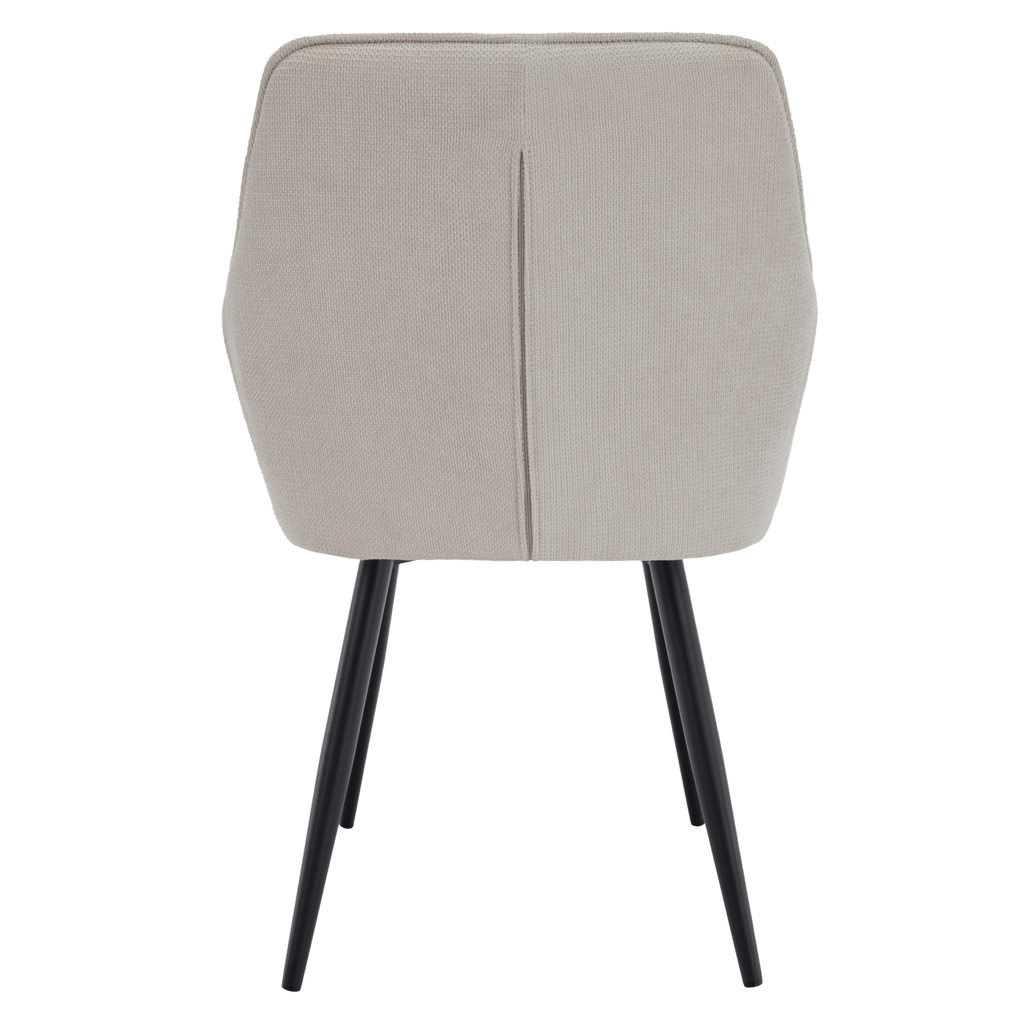 Scaunul de design, bej/negru, MARKEN