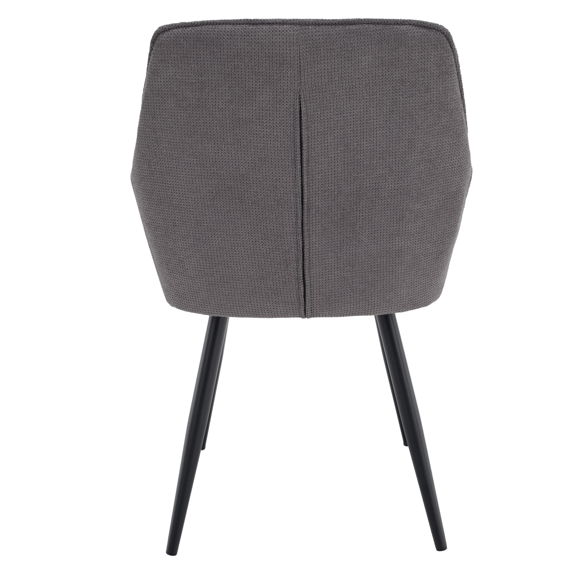 Scaun de design, gri/negru, MARKEN