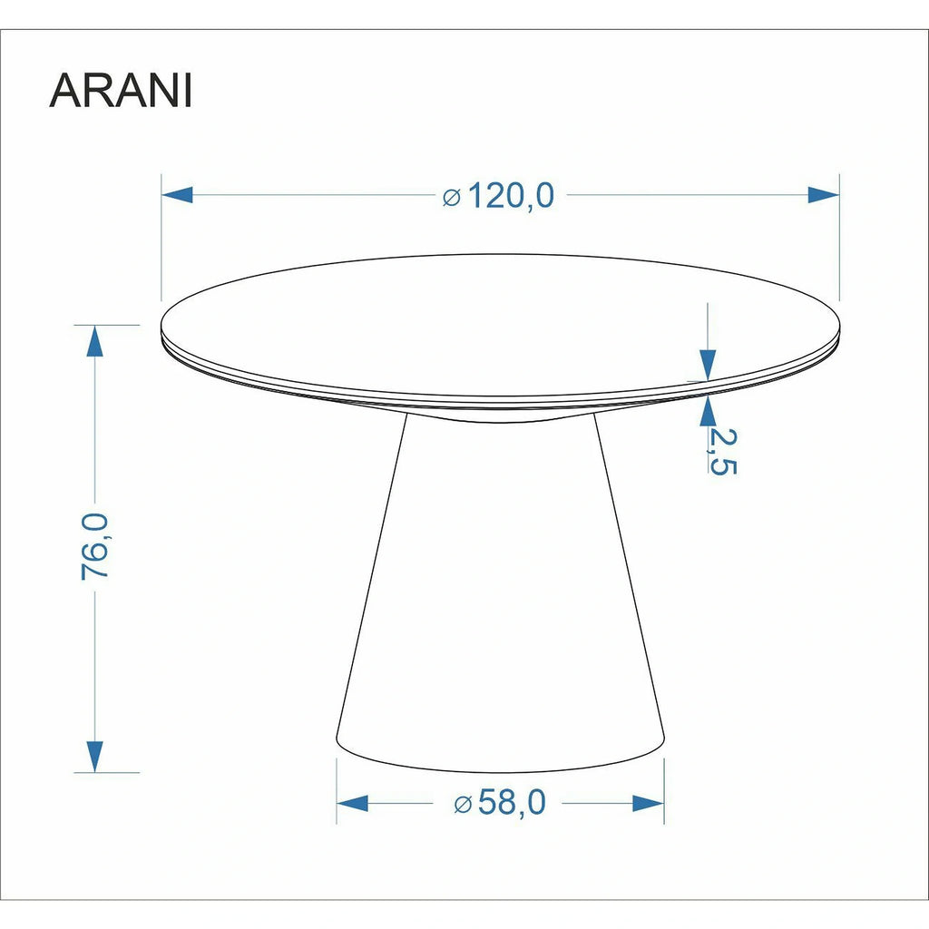Masa ARANI, bej/nuc
