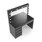 Masă de machiaj Hollywood XL, vedere din alt unghi