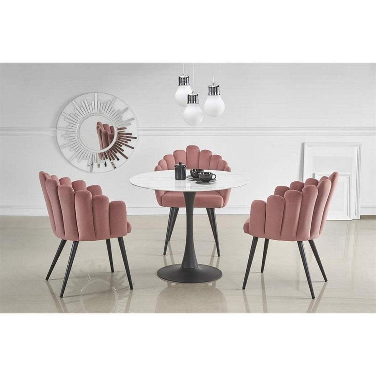 Masă dining Ambrosio în bucătărie și în sufragerie, imaginea 3