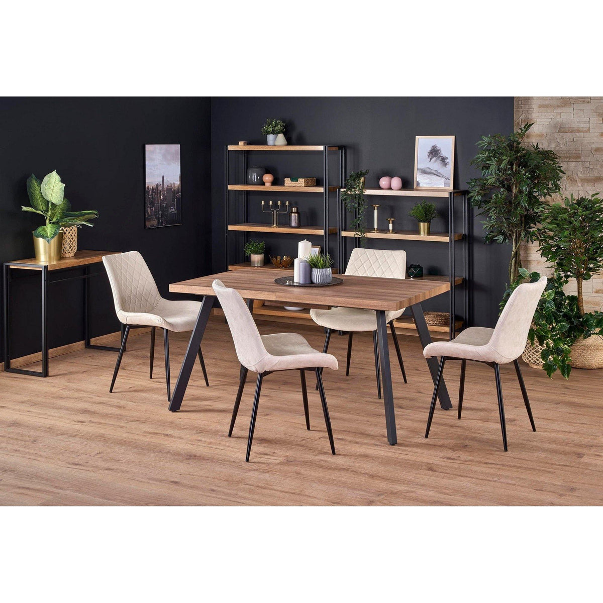 Masă dining Berlin în bucătărie și în sufragerie, imaginea 2