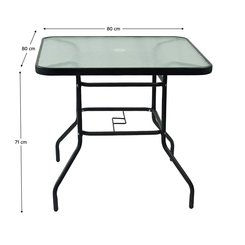 Masă dining Demat – schiță cu dimensiuni