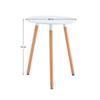Masă dining Elcan – schiță cu dimensiuni