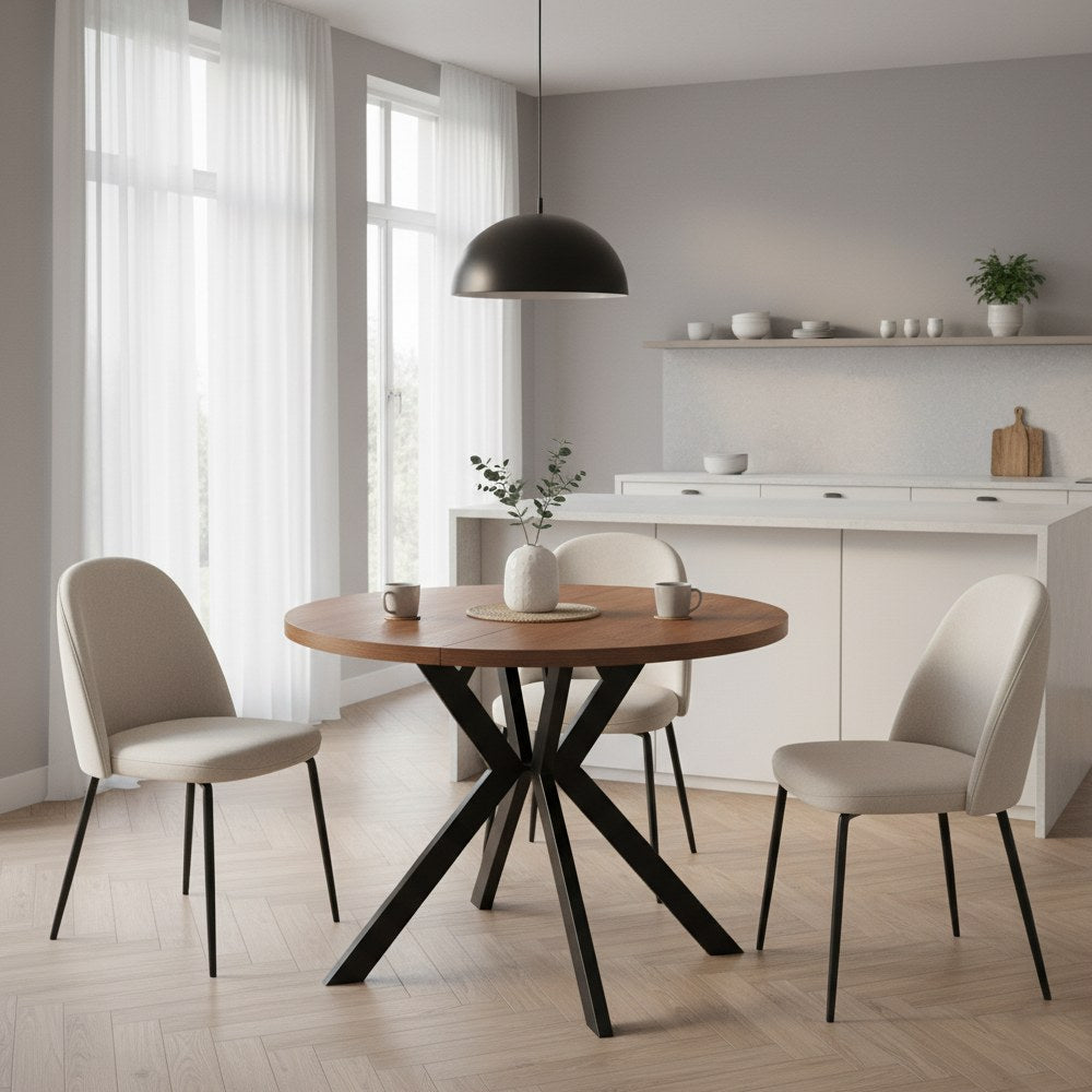 Masă dining Lukos în bucătărie și în sufragerie