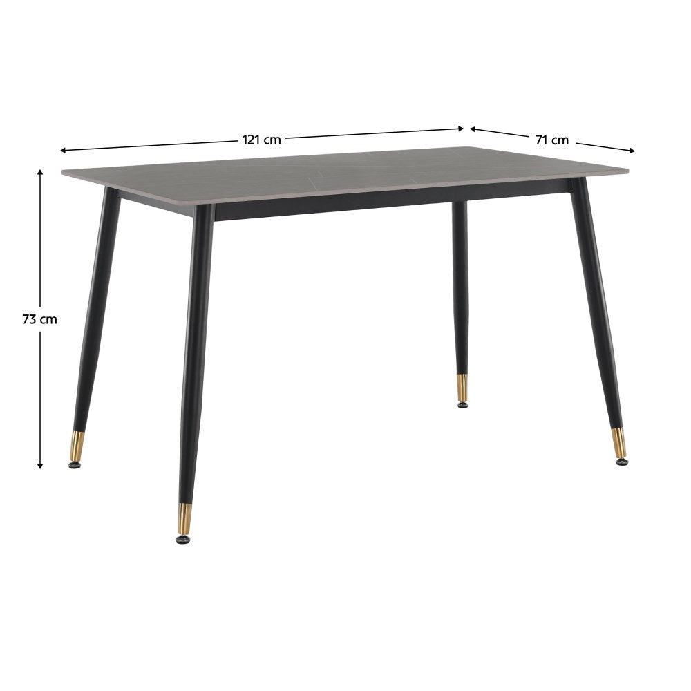 Masă dining Florenc – schiță cu dimensiuni