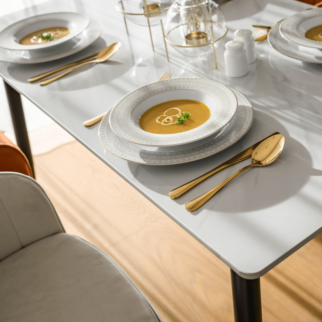 Masă dining Florenc în bucătărie și în sufragerie, imaginea 4