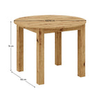 Masă dining Harry – schiță cu dimensiuni
