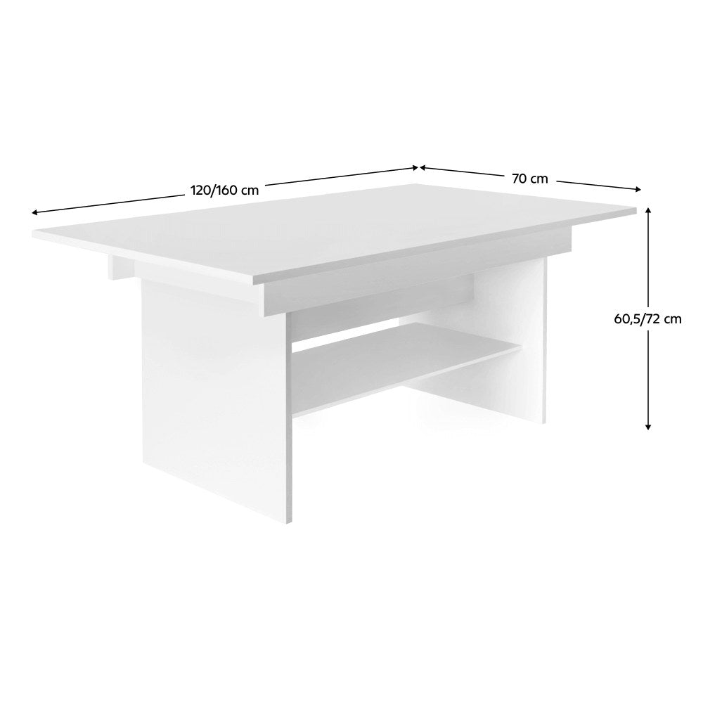 Masă dining Lavko – schiță cu dimensiuni