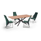 Masă dining Legarto, vedere din față