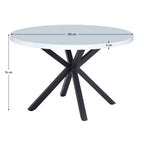 Masă dining Medor – schiță cu dimensiuni