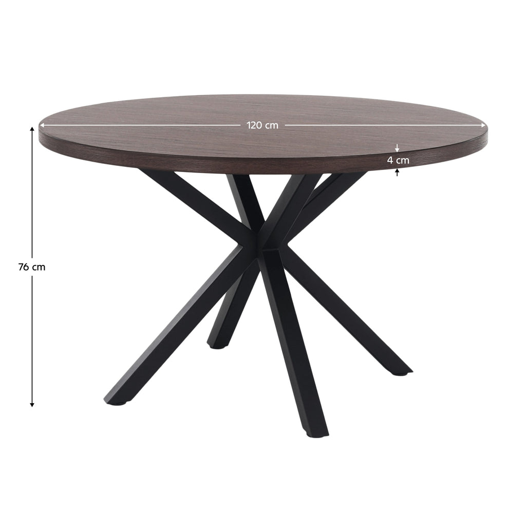 Masă dining Medor – schiță cu dimensiuni