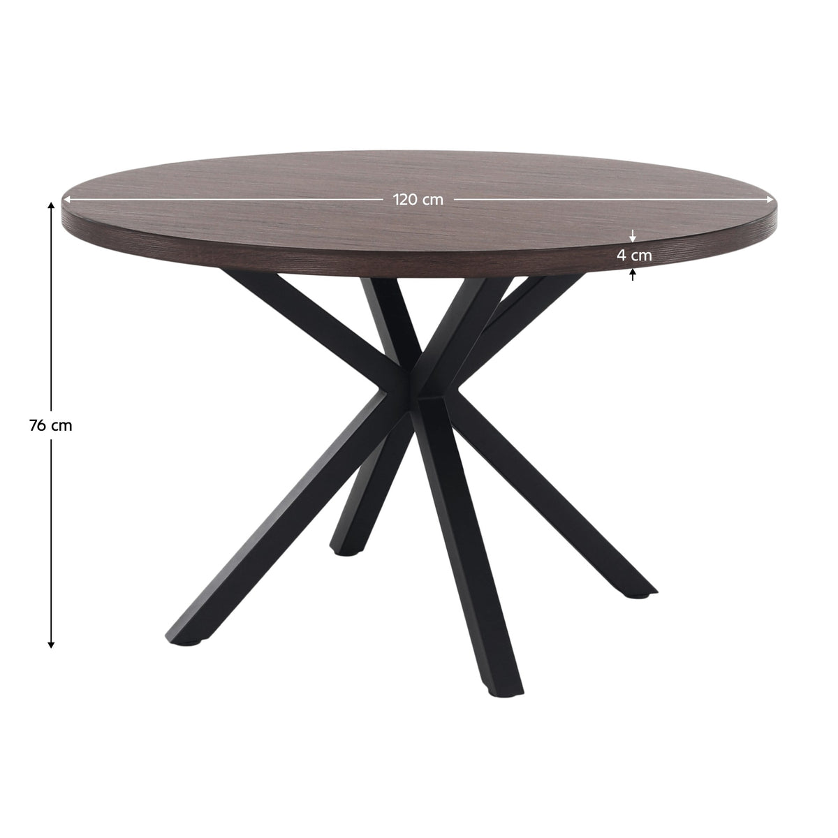 Masă dining Medor – schiță cu dimensiuni