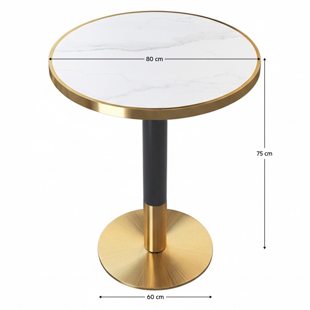 Masă dining Oren – schiță cu dimensiuni