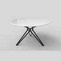 Masă dining Pixel, vedere din față