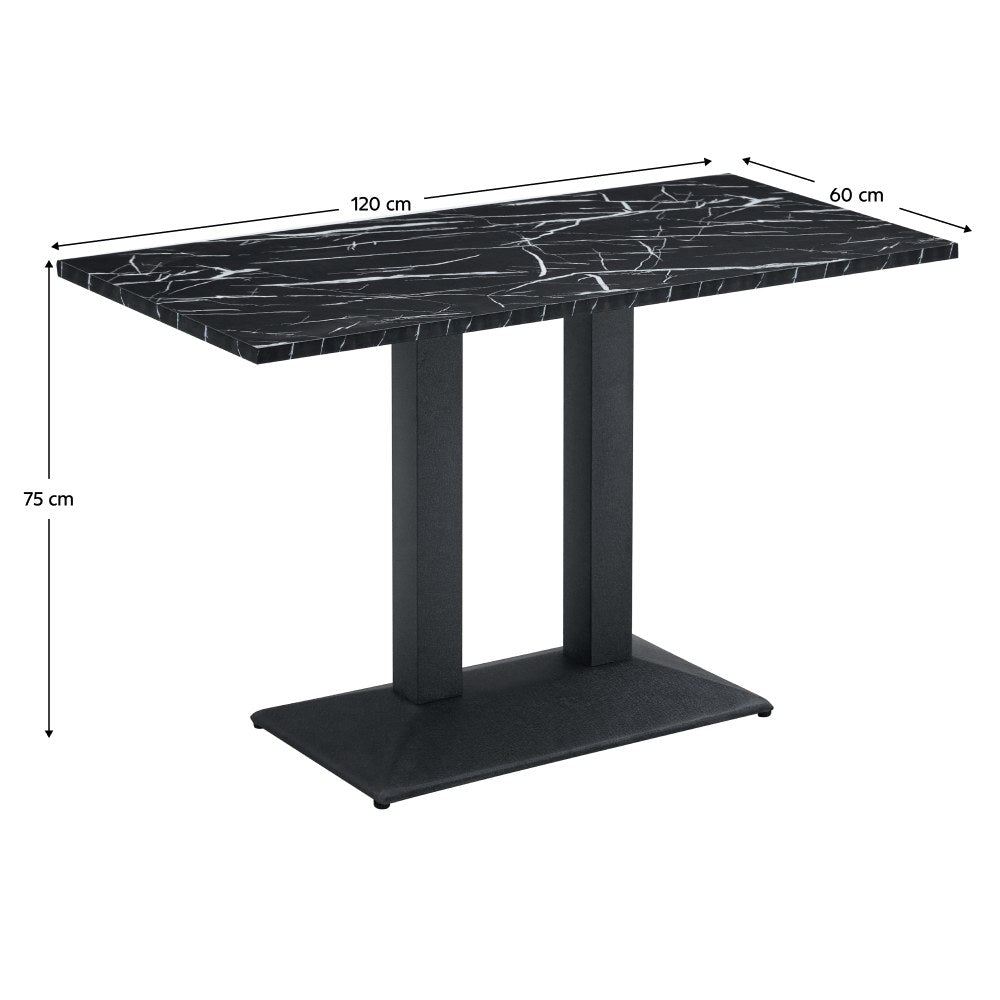 Masă dining Rinaldo – schiță cu dimensiuni