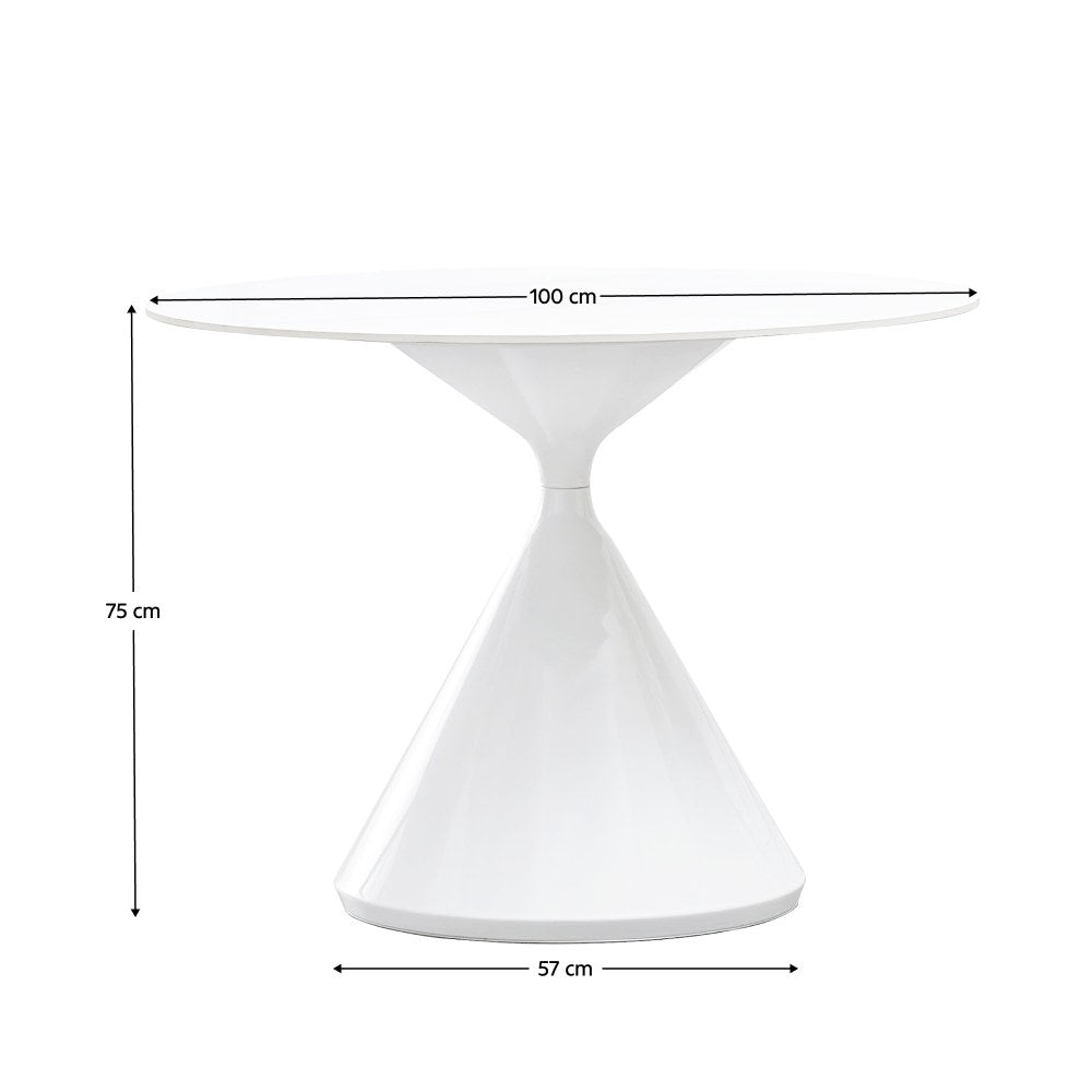 Masă dining Valer – schiță cu dimensiuni